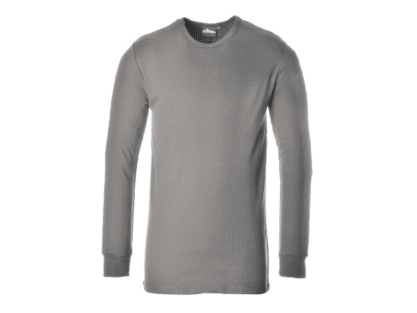 Portwest® Thermo-T-Shirt B123  mit langen Ärmeln Grau_XL