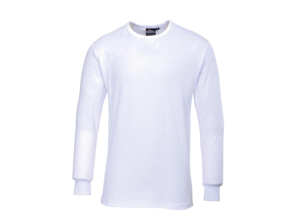 Portwest® Thermo-T-Shirt B123  mit langen Ärmeln Weiss_XXL