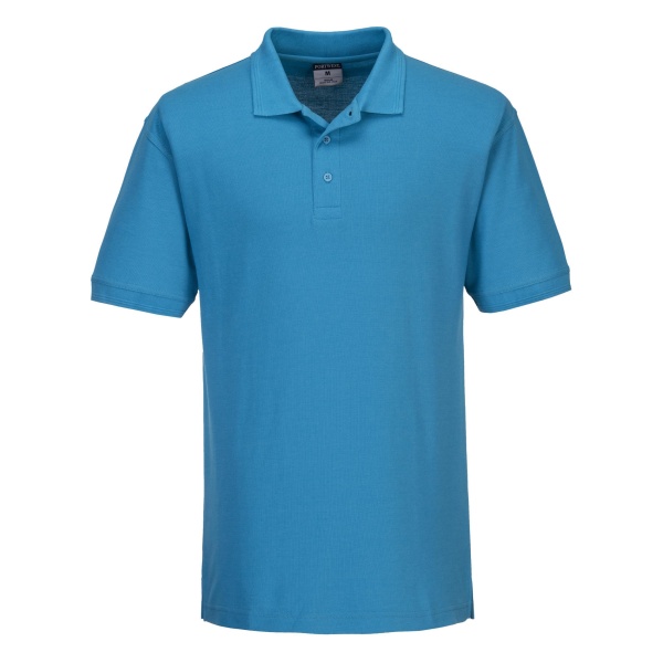 Portwest® Herren Naples Polo-Shirt B210 Aqua_M