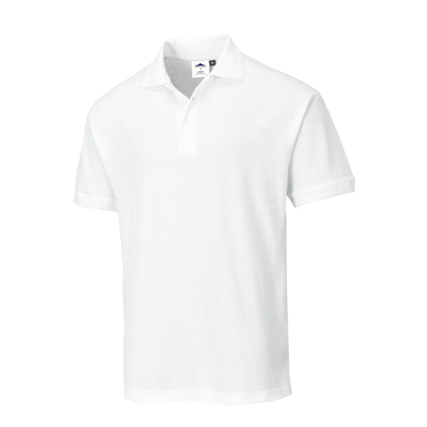 Portwest® Herren Naples Polo-Shirt B210 Weiss_XL
