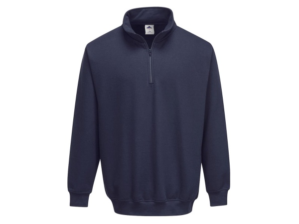 Portwest® B309 Sorrento Sweatshirt mit Reißverschluss Marine_XXXL