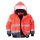 Portwest® C465 Warnschutz 3-in-1 Kontrast Pilotjacke Wasserdicht Rot/Marine_XXL