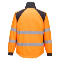 Portwest® WX2 CD861 Eco Warnschutz Arbeitsjacke Orange/Schwarz_L