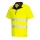Portwest® DX4 Warnschutz Polo Shirt DX412 mit Reißverschluss kurzarm Gelb/Schwarz_L