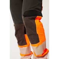 Portwest® EV4 Warnschutz Stretch Bundhose Klasse 1 Orange/Metallgrau mit abnehmbaren Holstertaschen EV442 32