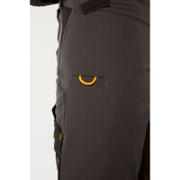 Portwest® EV4 Warnschutz Stretch Bundhose Klasse 1 Orange/Metallgrau mit abnehmbaren Holstertaschen EV442 33