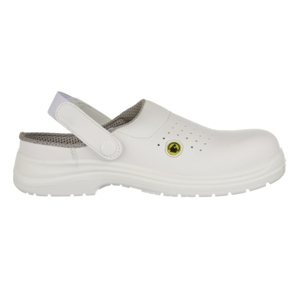 Portwest® FC03 Perforierter Compositelite ESD Sicherheits-Clog SB AE Weiss_35