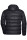 James & Nicholson® Mens Down Jacket JN1060 Daunenjacke mit Kapuze black/grey_XL