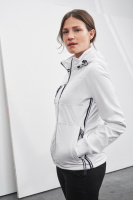 James & Nicholson® JN1077 DAMEN Maritime Jacket Softshelljacke Leicht tailliert navy/navy/white_XL