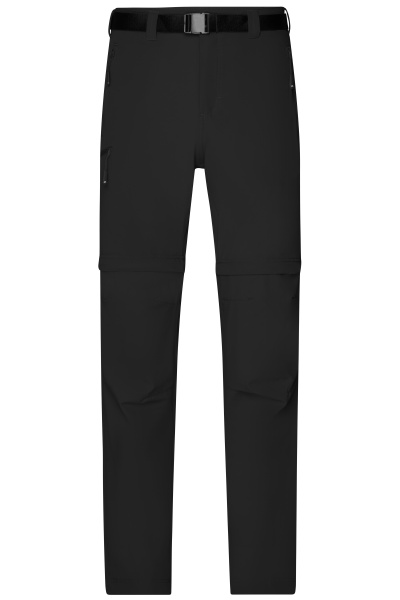 James & Nicholson® Mens Zip-Off Trekking Pants JN1202 Abnehmbare Hosenbeine black_L