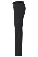 James & Nicholson® Mens Zip-Off Trekking Pants JN1202 Abnehmbare Hosenbeine black_L