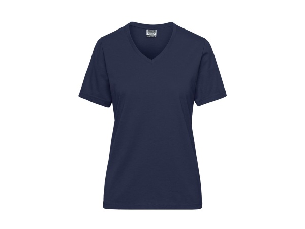 James & Nicholson® Ladies BIO Workwear T-Shirt JN1807 5 Stück navy_M
