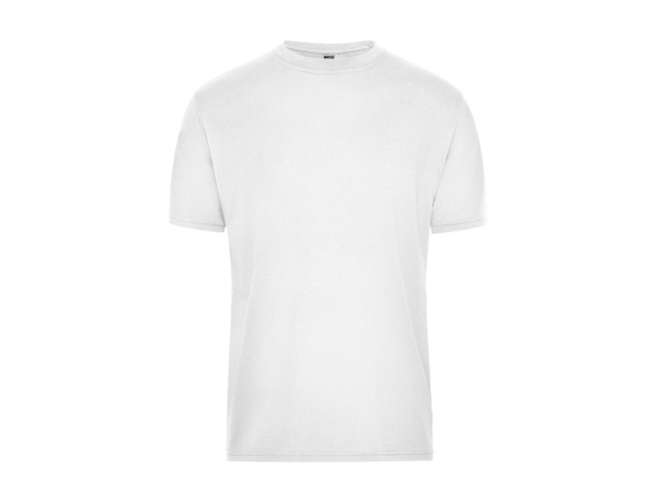 James & Nicholson® Mens BIO Workwear T-Shirt JN1808 5 Stück white_XS