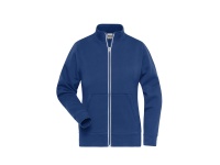 James & Nicholson® Damen Doubleface Work Jacket  JN1809 dark-royal_3XL
