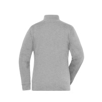 James & Nicholson® Damen Doubleface Work Jacket  JN1809 grey-heather_M