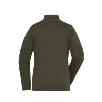 James & Nicholson® Damen Doubleface Work Jacket  JN1809 olive_M