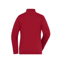 James & Nicholson® Damen Doubleface Work Jacket  JN1809 red_XXL