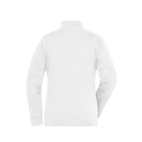 James & Nicholson® Damen Doubleface Work Jacket  JN1809 white_XXL