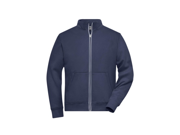James & Nicholson® Mens Doubleface Work Jacket JN1810 navy_S