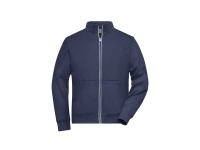 James & Nicholson® Mens Doubleface Work Jacket JN1810 navy_S