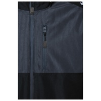 James & Nicholson® JN1815 Padded Hardshell Workwear Jacket carbon/black_XL