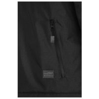 James & Nicholson® JN1815 Padded Hardshell Workwear Jacket carbon/black_XL