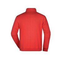 James & Nicholson®  Zip-Sweatshirt JN352 red_XL
