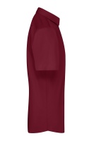 James & Nicholson® Men´s Kurzarm Hemd Short Sleeve Poplin JN680 wine_XXL