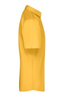 James & Nicholson® Men´s Kurzarm Hemd Short Sleeve Poplin JN680 yellow_4XL