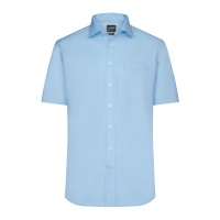 James & Nicholson Mens Kurzarm Hemd Micro-Twill JN684...