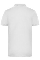 James & Nicholson® Mens Workwear Polo JN830 White_4XL