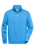 James & Nicholson® Workwear Half Zip Sweat  JN831...