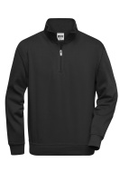 James & Nicholson® Workwear Half Zip Sweat  JN831...