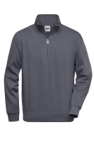 James & Nicholson® Workwear Half Zip Sweat  JN831...