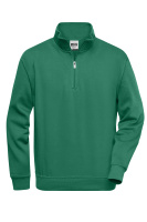 James & Nicholson® Workwear Half Zip Sweat  JN831...