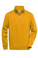 James & Nicholson® Workwear Half Zip Sweat  JN831...