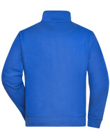 James & Nicholson® Workwear Sweatshirt Jacke JN836 Unisex royal_XS