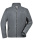 James & Nicholson® Mens Workwear Fleece Jacket JN842 carbon/black_M