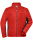 James & Nicholson® Mens Workwear Fleece Jacket JN842 red/black_XL