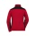 James & Nicholson® JN861 Ladies Knitted Workwear Fleece Jacket red-melange/black_3XL