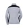 James & Nicholson® JN861 Ladies Knitted Workwear Fleece Jacket white-melange/carbon_XS