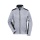 James & Nicholson® JN861 Ladies Knitted Workwear Fleece Jacket white-melange/carbon_3XL