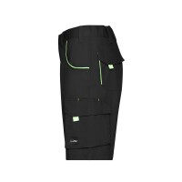 James & Nicholson Workwear Bermudas-Level 2 COLOR black/lime-green_42