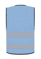 Korntex® RX217 Warnweste mit Reißverschluss „Cologne“ Himmelblau_L