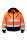 Korntex® KXPJ Hi-Vis Premium Pilotenjacke „Oslo“ Signal-Orange/Schwarz_5XL