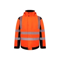 Korntex® Hi-Vis Softshell Regenjacke (Printable)...