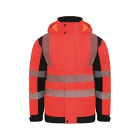 Korntex® Hi-Vis Softshell Regenjacke (Printable)...