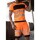 Korntex® EOSST - Hi-Vis Shorts mit schwarzen Partien -