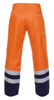 Hydrowear Warnschutzhose Hamm Sommerhose Orange/Navy_52