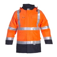 Hydrowear High Visibility Apollo Warnschutzparka Orange...